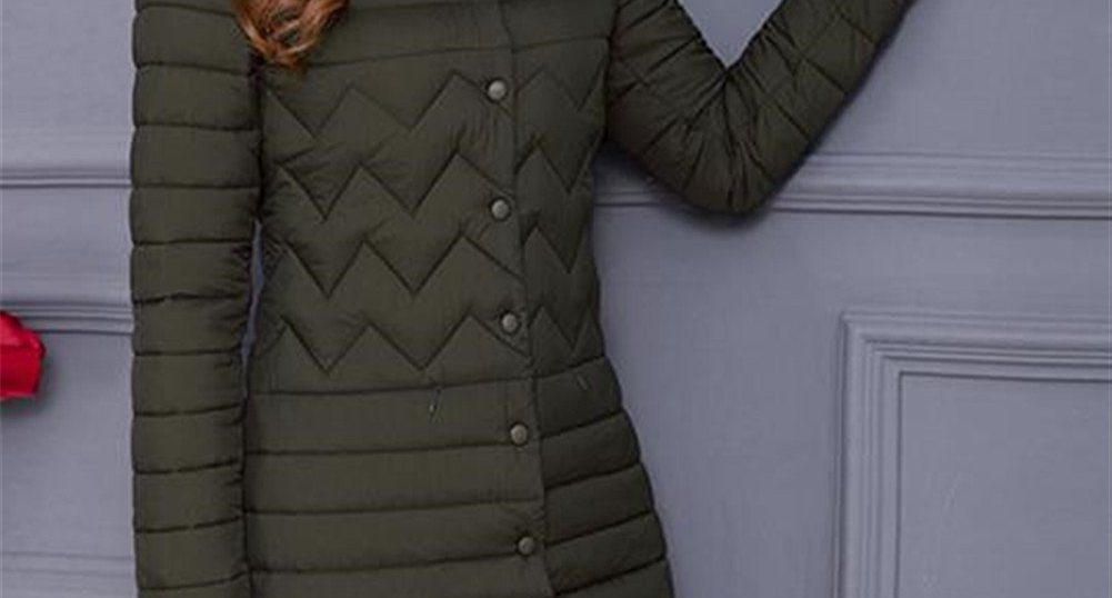 IANGWEI ダウンジャケット レディース ロング丈